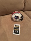 Mackey Csonka Little Signed Hof Mini Helmet Jsa Syracuse Su Hof   ers