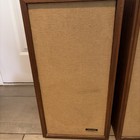 Radio Shack Realistic Optimus 1 Speaker  set Of 2  Vintage Japan 8ohms Wooden