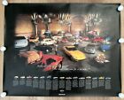 Vintage 65th Anniversary Nissan Dream Garage Car Poster 24  X 30 