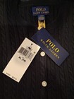 New Polo Ralph Lauren Girls Mini Cable Knit Cardigan Black Size Large Xl 16