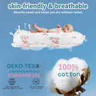 Baby Lounger Cover For Dockatot Deluxe     100  Cotton Hypoallergenic Newborn Pr