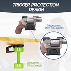 Gun Magnet Mount Pistol Magnetic Holder Car Holster Trigger Protection Desk Car