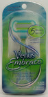 2  Gillette Venus Embrace 5 Blades Refillable Razor   2 Cartridges   Showerpod