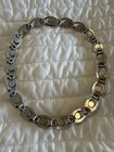 Vintage Taxco Mexico Sterling Silver 925 Turquoise Necklace 16    Heavy  118 5 G