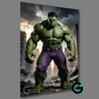 The Incredible Hulk Marvel Comics Cover Poster Wall Art 66lb Heavyweight Print