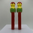 Vintage Pez Chick In Egg Dispenser Lot Of 5 Red Yellow Green Austria