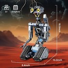 Johnny 5 Robot Building Block Set     1176 Pcs Motorized Model Bricks  Short Circu