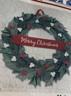 Recollections Paper Wreath Decor Christmas Holiday Craft Kit Nip Holly Berry