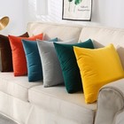 16  18  20  Throw Pillow Covers Soft Velvet Cushion Cover For Sofa Car Home