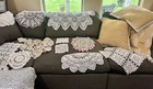Box Of Assorted Vintage Doilies For Crafting Approx 25