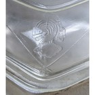 Guardian Service Hammered Aluminum Triangular Roaster Dutch Oven Glass Lid 2qt