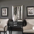 Uttermost 12005-b Stuart Silver 37 X 27 Inch Wall Mirror