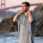 Surf Poncho Changing Towel Robe For Wetsuit Change -  Beach   Pool   Swim  River