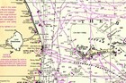 1996 Nautical Chart Map Of The Florida Peninsula