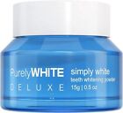 1-2pcs Purely White Deluxe Teeth Whitening Powder Cosmetic Powder Teeth Whitener