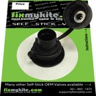Fixmykite Self Stick Cabrinha Airlock 2 Screw Kite Bladder Repair Valve