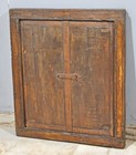 Antique Wooden Wall D  cor Window Panel Frame Original Old Hand Crafted