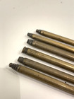 6 X Antique Brass Stair Rods 27   686mm  Long