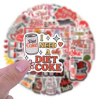 25pc Diet Coke Mixed Stickers-the First   Long Time Favorite Since 1886