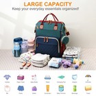 Diaper Bag  Backpack With Changing Station  Waterproof Baby Bag For Boys   Gi   