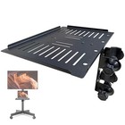 Dual-clamp Desk Leg Shelf     13 4  X 9 8  Under Shelf For Mobile Tv Stand     