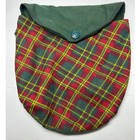 Vintage Girl Scout Mess Kit Canteen Cup Cookware Plaid Carrier Sewing Kit