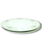 Lot Of 2 Vtg 80s Fine Porcelain China Diane Japan Dinner Plate 10 25 Blue Silver
