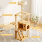 Modern Cat Tree Tower With Scratching Posts Condo For Indoor Cats Pet Play House