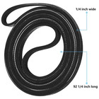 Dryer Drum Belt 341241 Durable Multi Rib Belt For Whirlpool Kenmore Kitchenaid