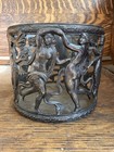 Wmf Antique Dancing Nymphs Silver Plate Wine Bottle Coaster Art Nouveau C 1903