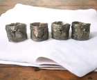  4 Table Art Napkin Rings Michael Michaud Birch Tree 