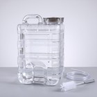 Water Container With Lid Clear Water Container Wide-opening For Kitchen