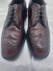 Vintage Johnston   Murphy Aristocraft Shoes Mens Size 11 Brown Wingtip Derby