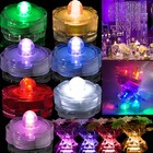 6 12 24 36 48 Waterproof Submersible Led Tea Light Party Wedding Decoration 