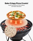 Vevor Pizza Stone Round rectangular Cordierite Baking Stone For Oven   Grilling