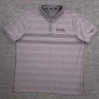 Nike Pga Tour Championship East Lake Golf Club Polo Mens Xl Gray Zonal Cooling