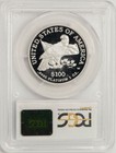 2003-w  100 American Platinum Eagle Statue Of Liberty Pr69 Dcam Pcgs 932554-8
