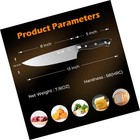 Chef Knife  8 Inch Professional Kitchen Knives Sharp High Carbon Stainless Steel