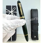 Montblanc Meisterst  ck 149 Green Resin Fountain Pen Gold Trim Rare