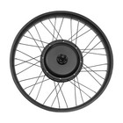 26  48v E-bike Conversion Kit Fat Front Wheel Electric Bicycle Hub Motor Kit 1kw