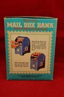 Vintage 1977 Mail Box Coin Bank Toy Nib