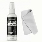 2 Sets Screen Cleaner Spray Kit Microfiber Cloth Streak Free Laptop Phone Tv