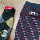 Vintage 1950s Boys Dress Socks Lot Mod Geometric Argyle Nos Deadstock