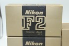 Nikon F2 Md-2 Motor Drive Mf-3 Camera Back Mb-1 Battery Pack Boxes Only