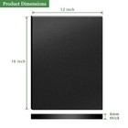 Abs Plastic Sheet 12x16x1 4 Inch Thick Black For Diy Crafts