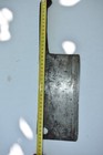 Vintage Cleaver  Meat Cleaver  Butcher s Knife  Old Rusty Cleaver  Antique Meat