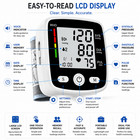 Automatic Wrist Blood Pressure Monitor Bp Machine Heart Rate Lcd Portable