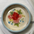Pioneer Woman Sweet Rose Stoneware Pie Plate In A 10 25-inch
