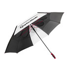 Auto Open Vented Golf Umbrella 68 Inch Windproof Double Canopy Black White Large