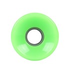 Longboard Wheels 65mm X 51mm 80a Neon Green 4-pack